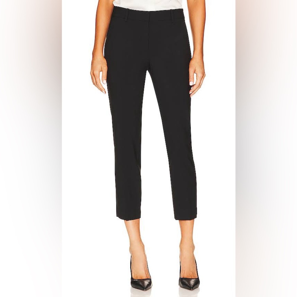 Theory wool trecca pant in black size 00